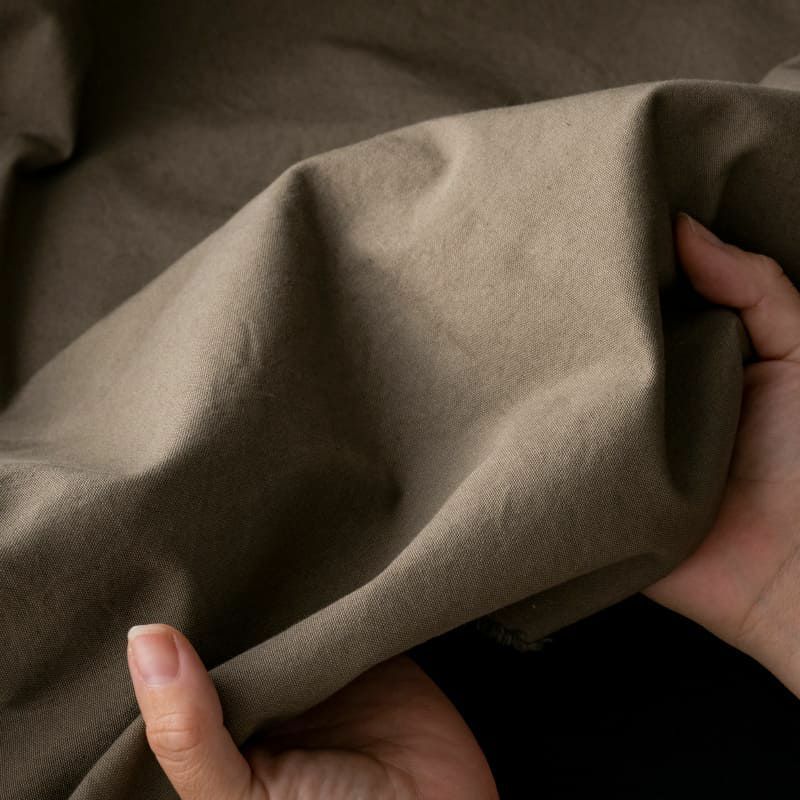 洗いこまれたコットンキャンバス-コットン 生地 綿 生地