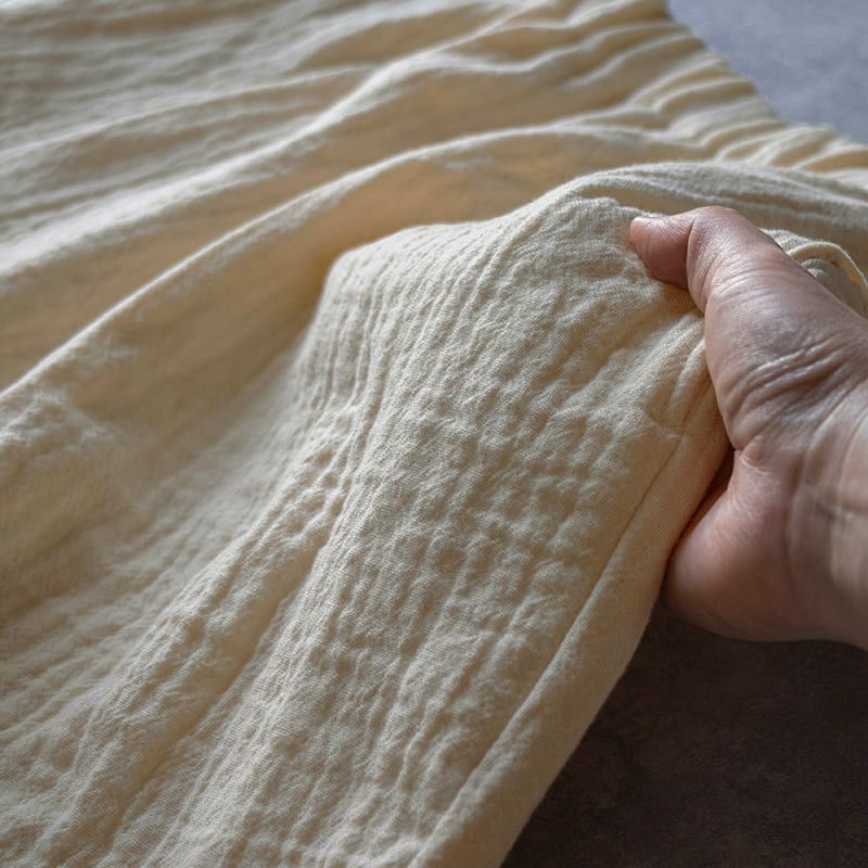 コットン ダブルのパジャマ  ガーゼ 綿 生地 日本製  生地の森