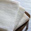 洗いこまれた リネンワッフル 40番手 リネン100％ 中厚地 ワッフル 布 タオル 生地の森