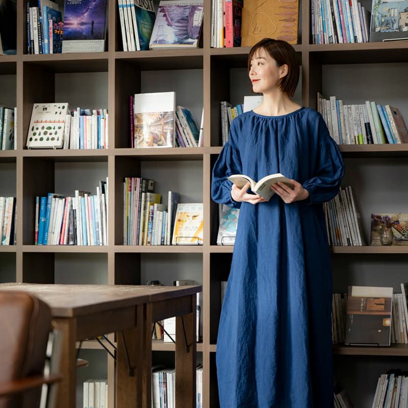 洗いこまれたベルギーリネンローン60番手 リネン 生地 麻 無地 生地の森