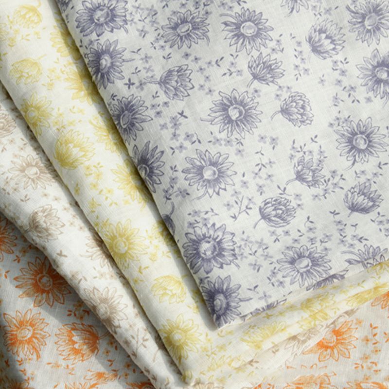 生地 布 生地 布 フレンチリネンrose オリジナル ポルト フレンチリネン 花柄 生地の森