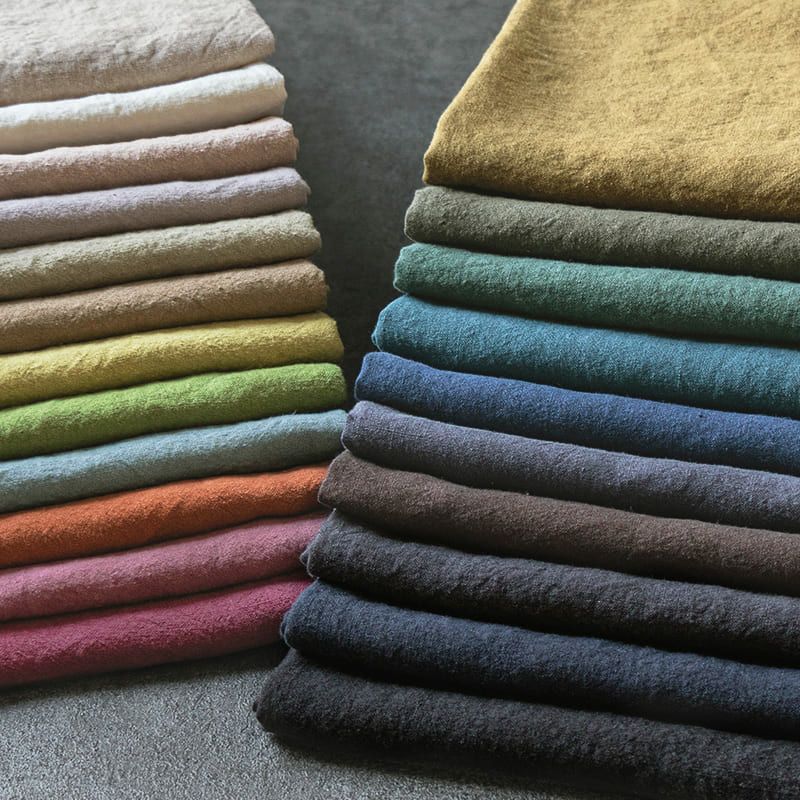 リネン生地の通販｜生地の森-洗いこまれたベルギーリネン25番手  