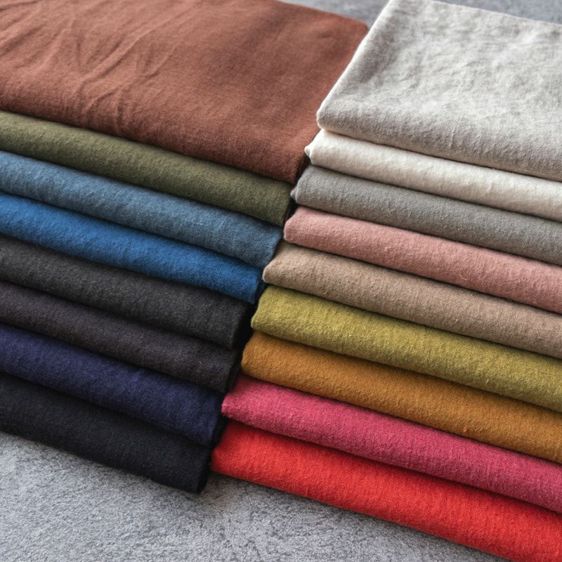 生地 布 | 【希少】ベルギーリネン 25番手 リュードバックハーフ 両面  