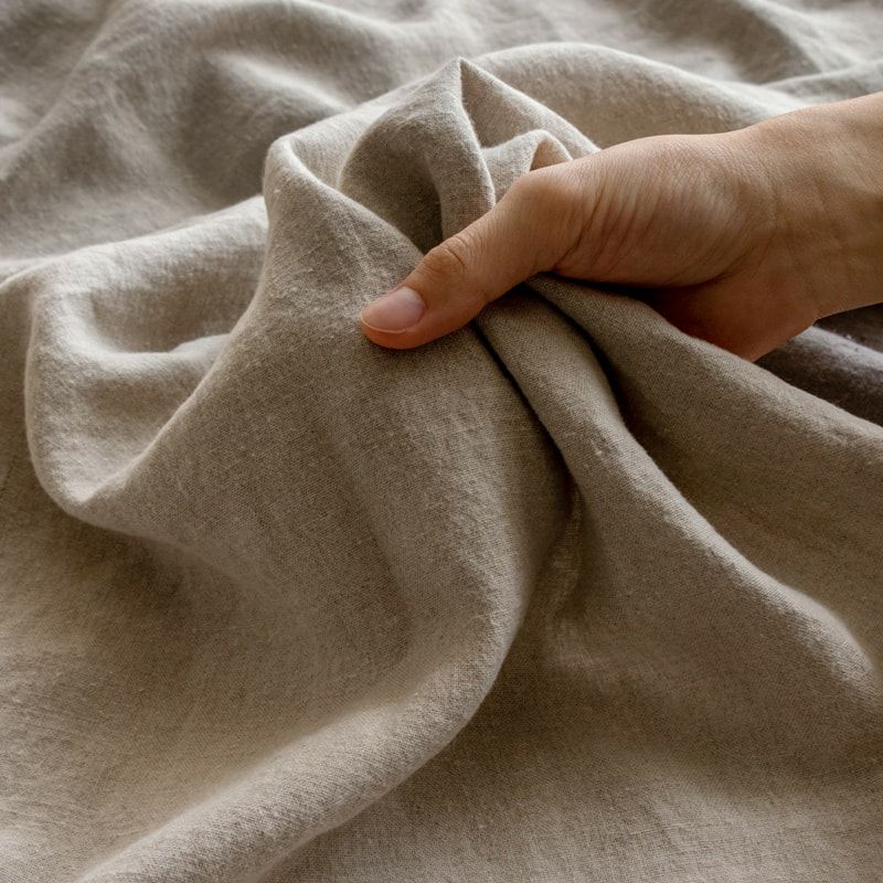 生地 布 | 【希少】ベルギーリネン 25番手 リュードバックハーフ 両面  