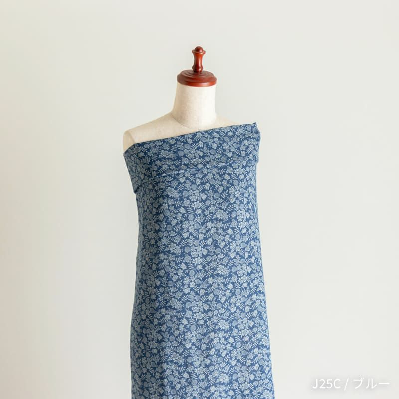 【20周年限定モデル】リバティデザインリネンプリント エディナムシャドウ 生地の森