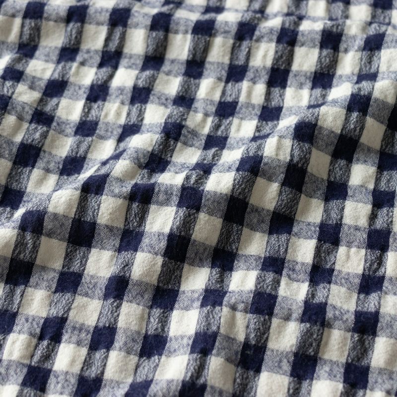 リネン生地の通販｜生地の森-先染め綿麻ウールシャギーギンガム