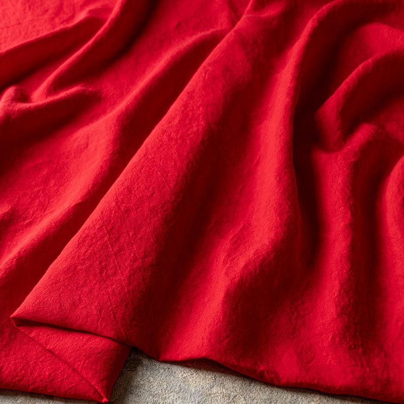 無地染めフレンチリネンリノクルール (Lino Couleur) ルジュレ